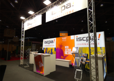 Stand ISCPA de 18m² au Salon de l&rsquo;Étudiant