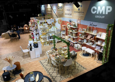 Stand CMP de 160m² au salon AMBIENTE
