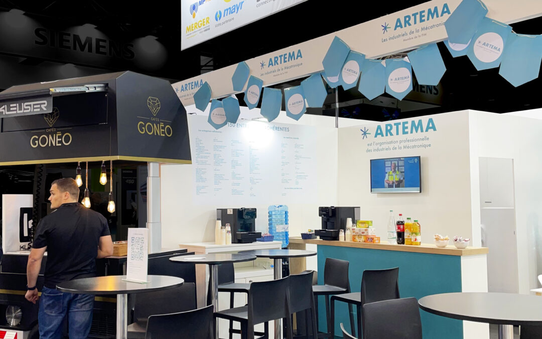 Stand ARTEMA de 300m² au salon GLOBAL INDUSTRIE