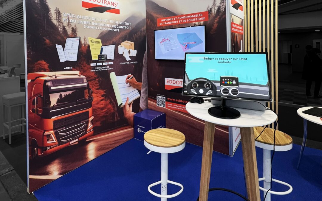 Stand EDDOTRANS de 12,5m² au salon SOLUTRANS