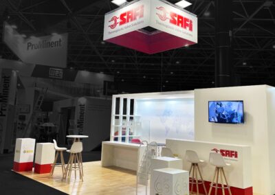 Stand SAFI VALVES de 30m² au salon POLLUTEC