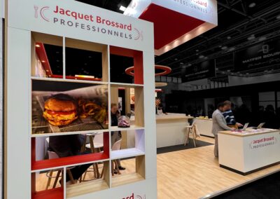 Stand JACQUET BROSSARD de 60m² au salon SIRHA