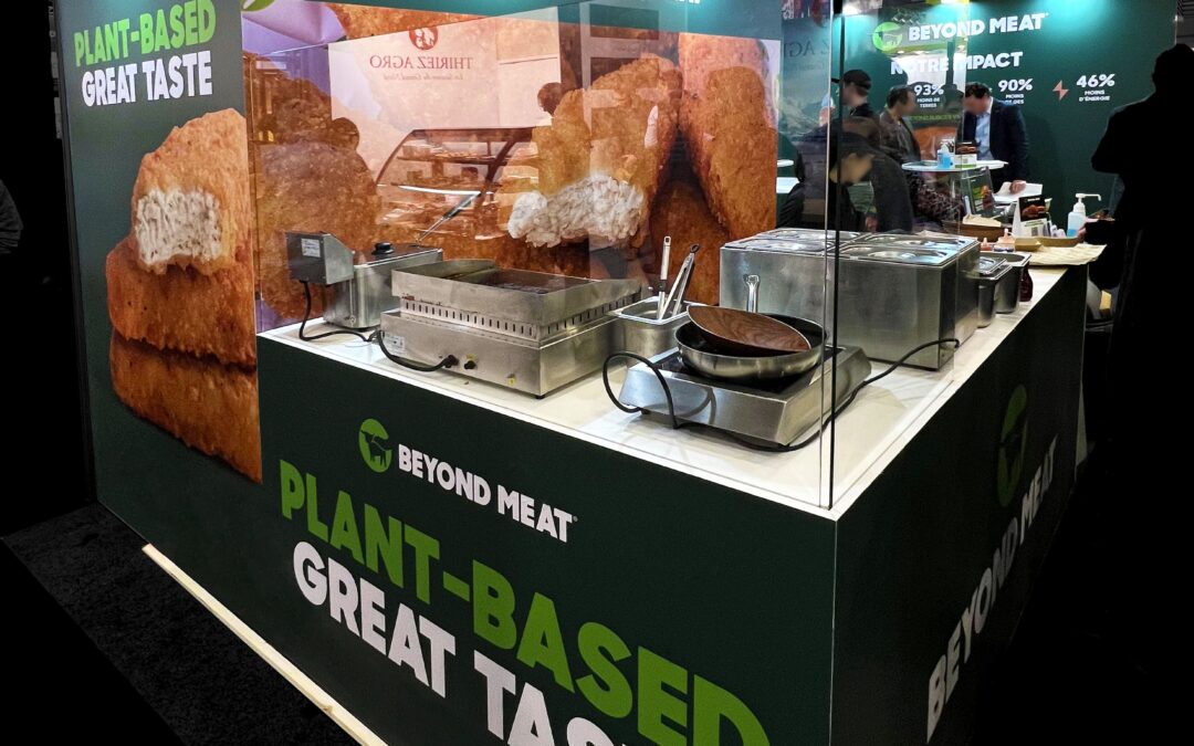 Stand BEYOND MEAT de 20m² au salon SIRHA
