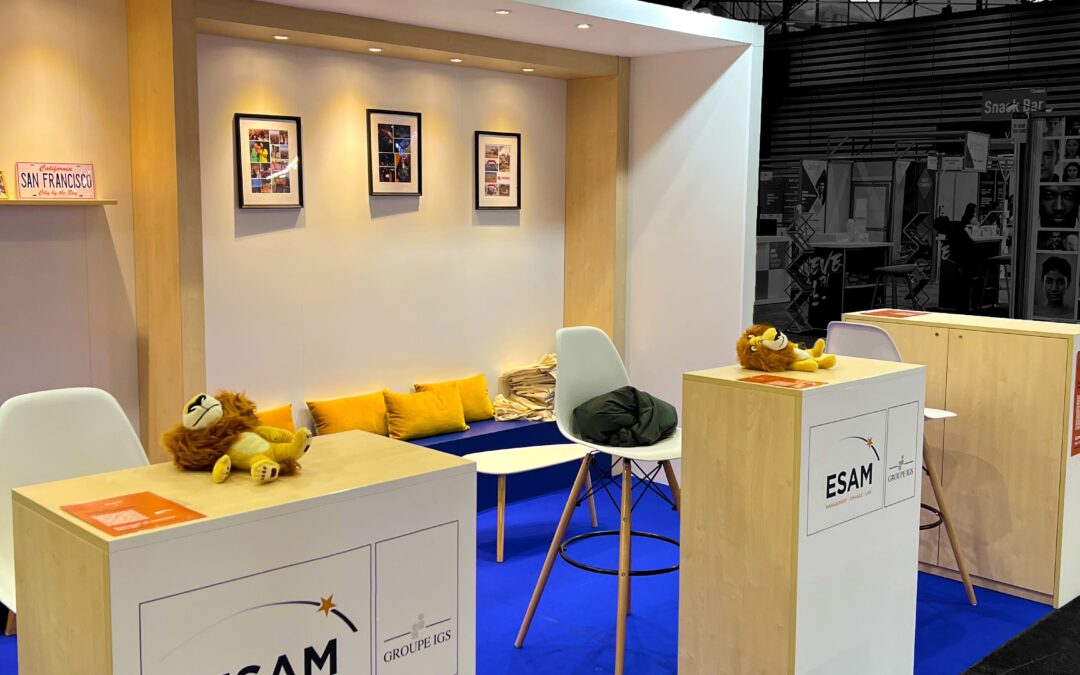 Stand ESAM de 18m² au Salon de l&rsquo;Étudiant