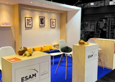 Stand ESAM de 18m² au Salon de l&rsquo;Étudiant