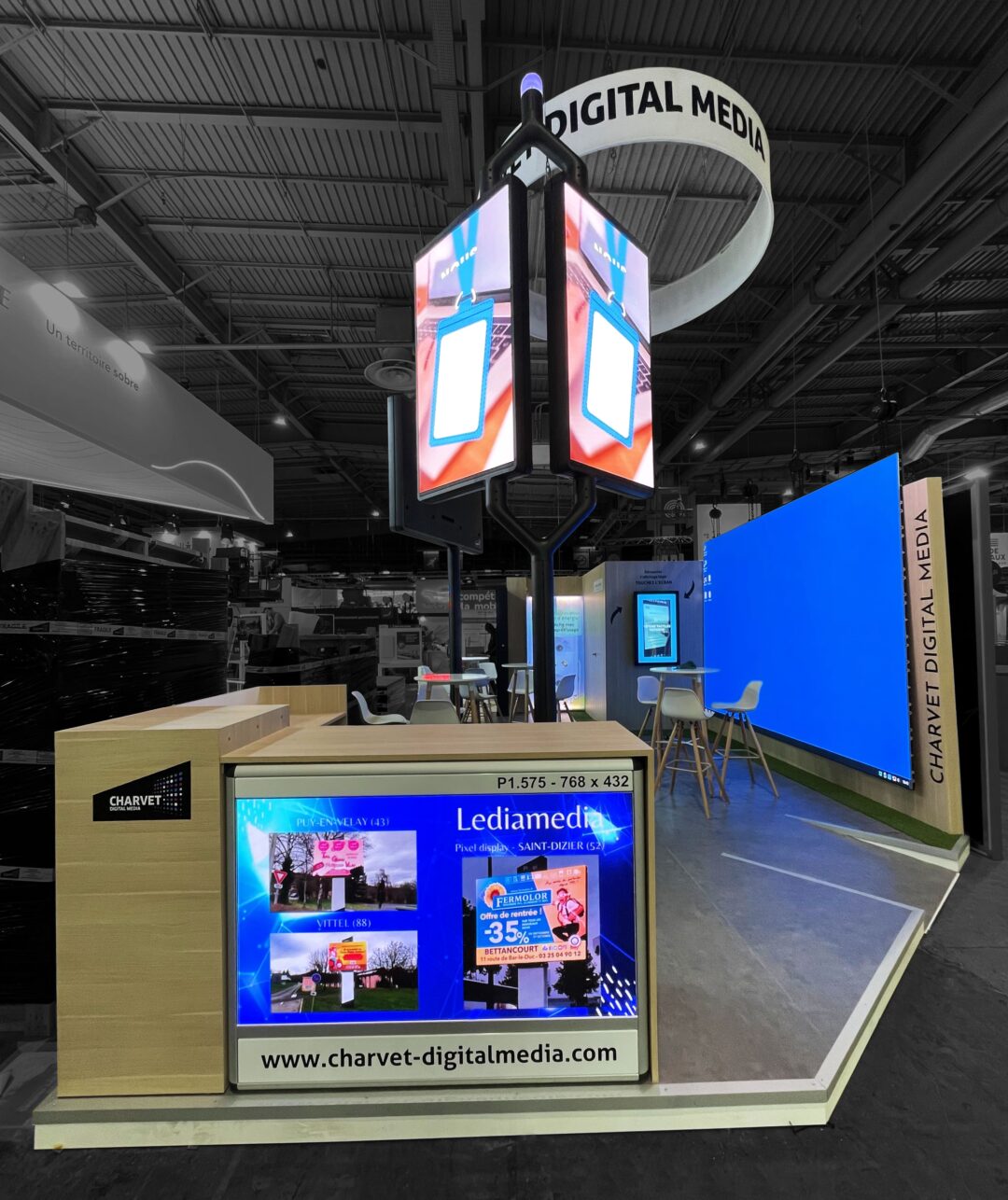 STAND CHARVET DIGITAL MÉDIA - SALON DES MAIRES