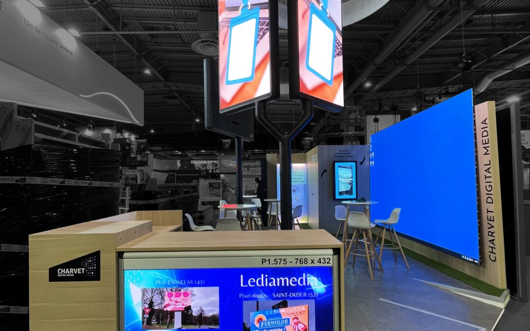 Stand CHARVET DIGITAL MÉDIA de 34m² au Salon des Maires