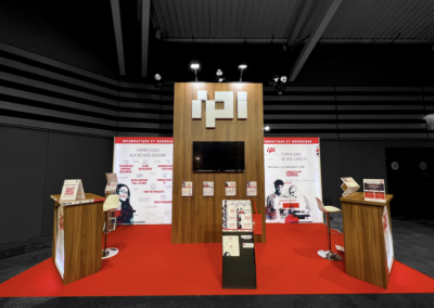 Stand IPI de 18 m² au salon de l&rsquo;Étudiant