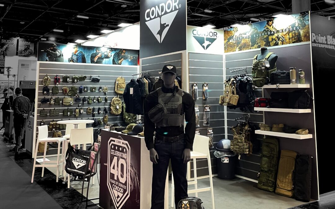 Stand CONDOR de 18m² au salon MILIPOL