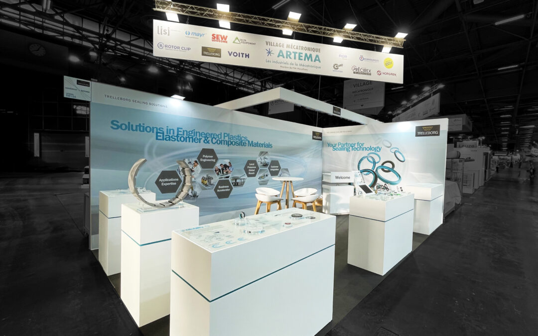 Stand VILLAGE ARTEMA de 227m2 au salon GLOBAL INDUSTRIE