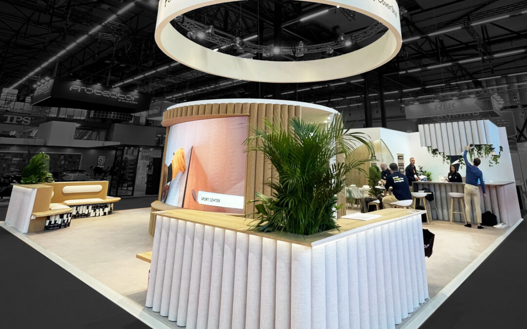 Stand COVERSTYL de 121m2 au salon FESPA