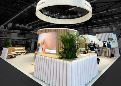 Stand COVERSTYL de 121m2 au salon FESPA