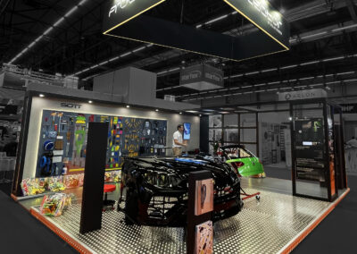 Stand PROTECTIVE AUTOMOTIVE de 42m2 au salon FESPA