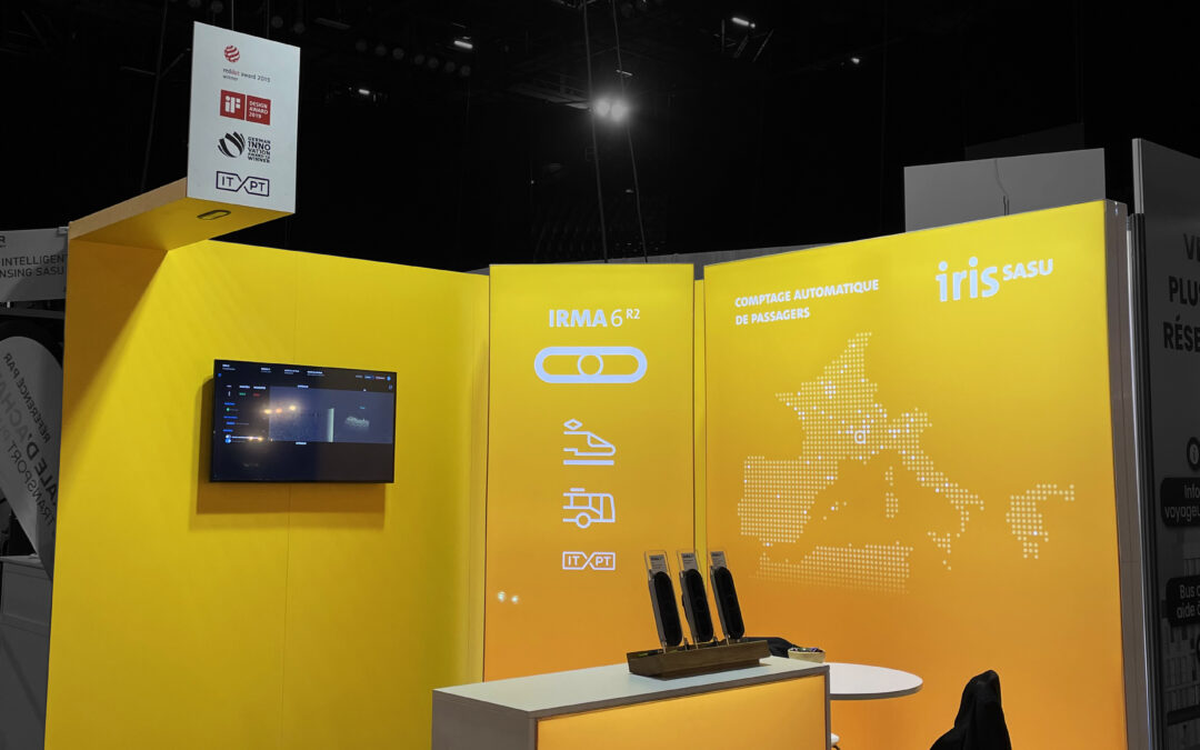 Stand IRIS de 9m2 au salon AGIR