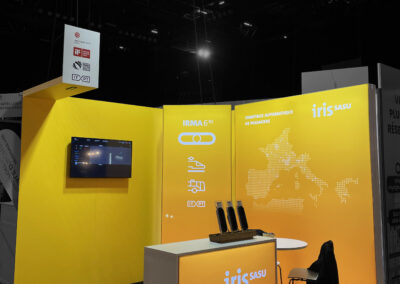 Stand IRIS de 9m2 au salon AGIR