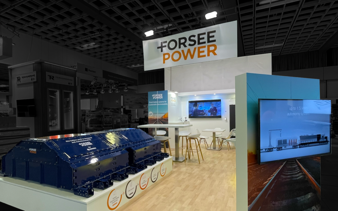 Stand FORSEE POWER de 35m2 au salon INNOTRANS
