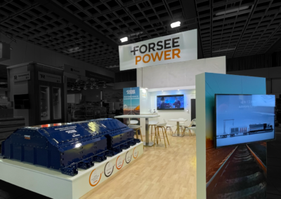 Stand FORSEE POWER de 35m2 au salon INNOTRANS