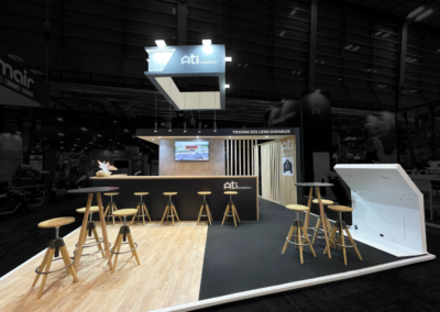 Stand ATI ISOLATION de 54m2 au salon BATIMAT