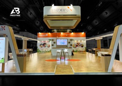 Stand NEXIRA de 70m2 au salon FIE