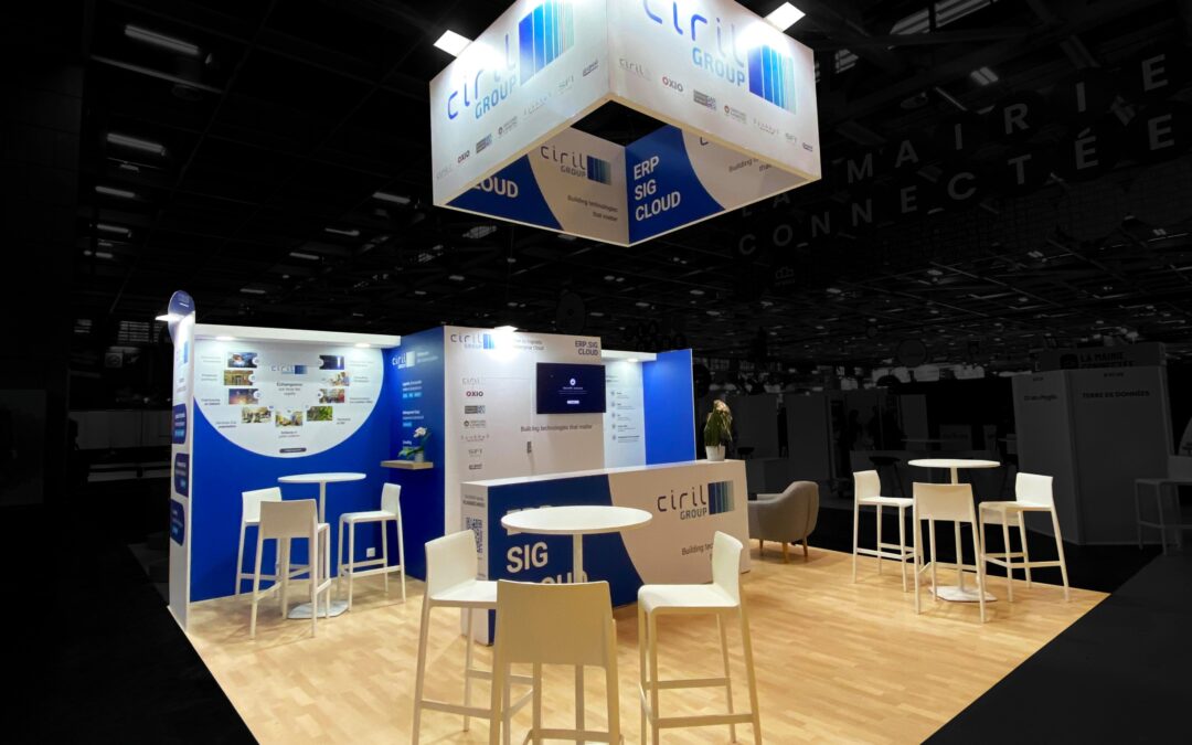 Stand CIRIL GROUP de 35m2 au salon SMCL