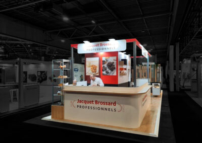 STAND JACQUET BROSSARD de 48m2 au salon SIRHA
