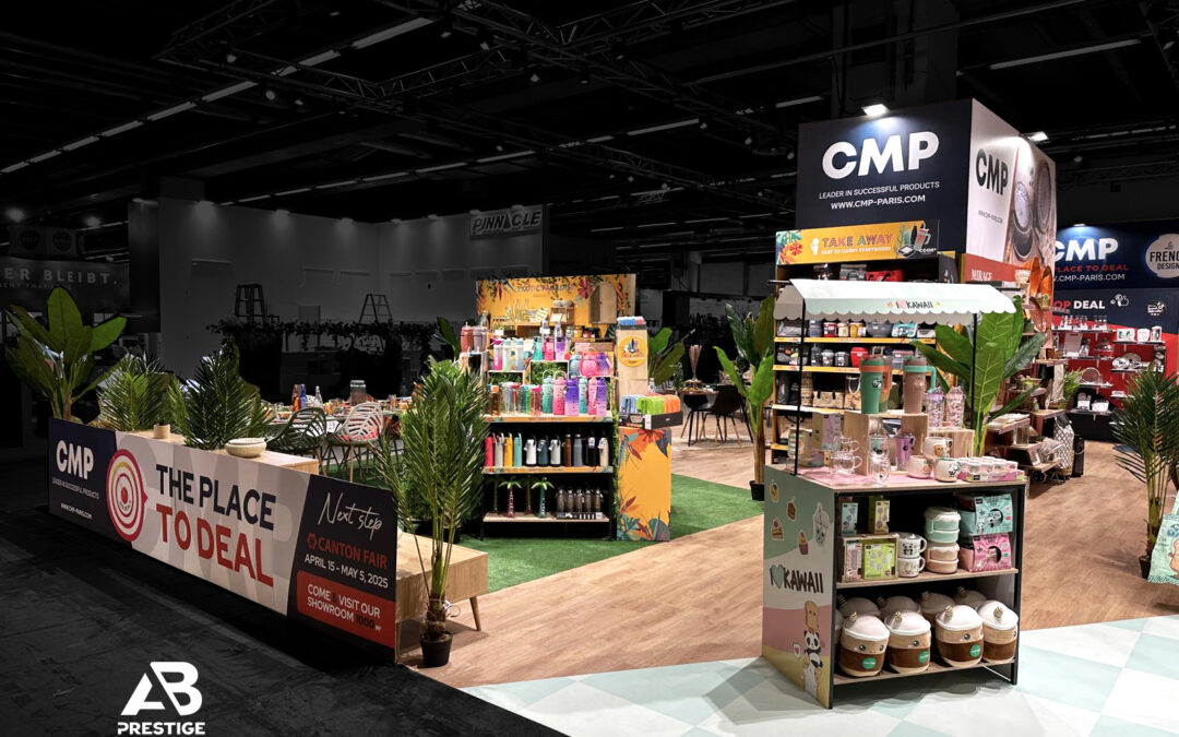 STAND CMP de 160m2 au salon AMBIENTE