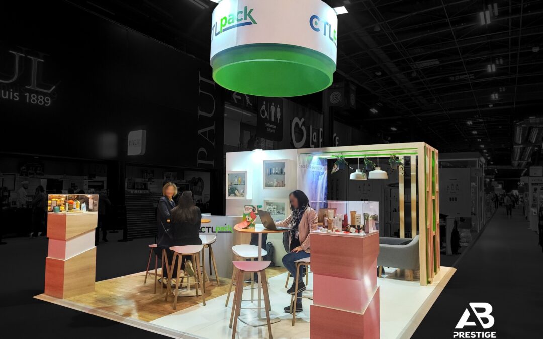 STAND CTL de 30m2 au salon PARIS PACKAGING WEEK