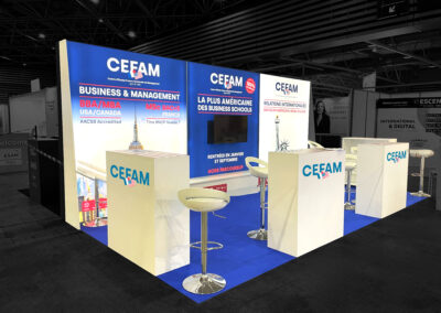 STAND CEFAM de 18m2 au salon de l&rsquo;Étudiant