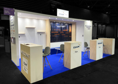 STAND ESAM de 18m2 au salon de l&rsquo;Étudiant