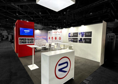 Stand RGI de 28m² au salon Global Industrie