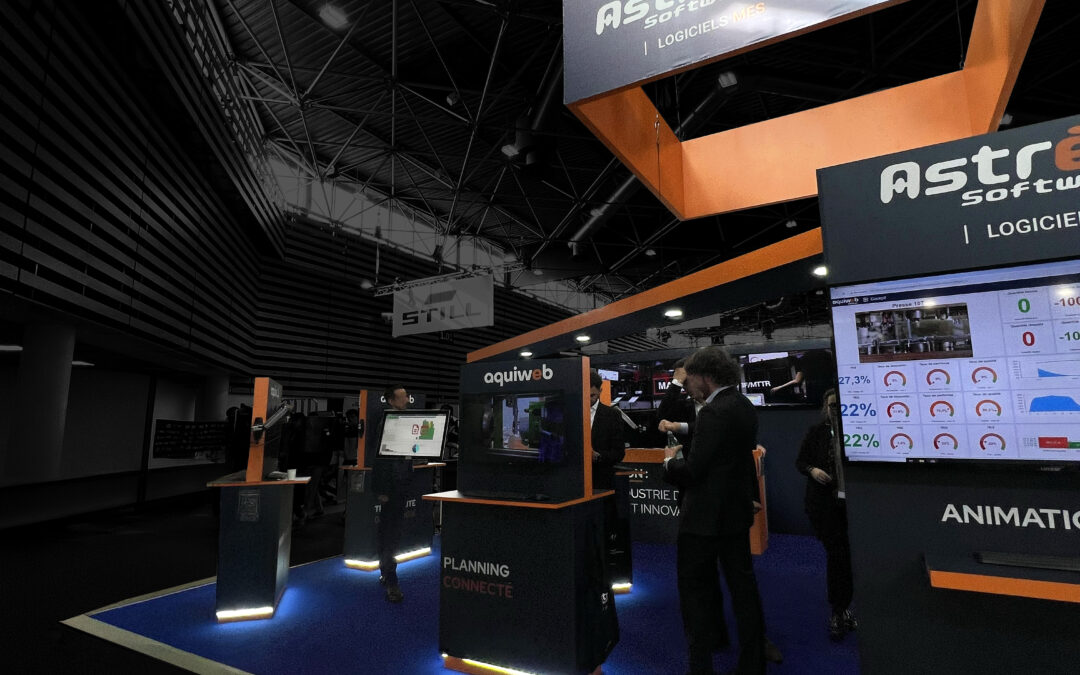 Stand ASTREE SOFTWARE de 60m² au salon Global Industrie