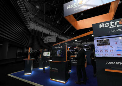 Stand ASTREE SOFTWARE de 60m² au salon Global Industrie