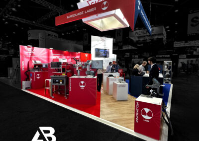 Stand SIC MARKING de 56m² au salon Global Industrie