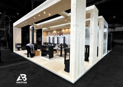 Stand DENIA – KUNST de 108m² au salon bepositive