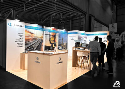 Stand CEMBRE de 21m² au salon salon SIFER