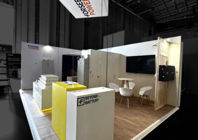 Stand FORSEE POWER de 35m²au salon salon UITP